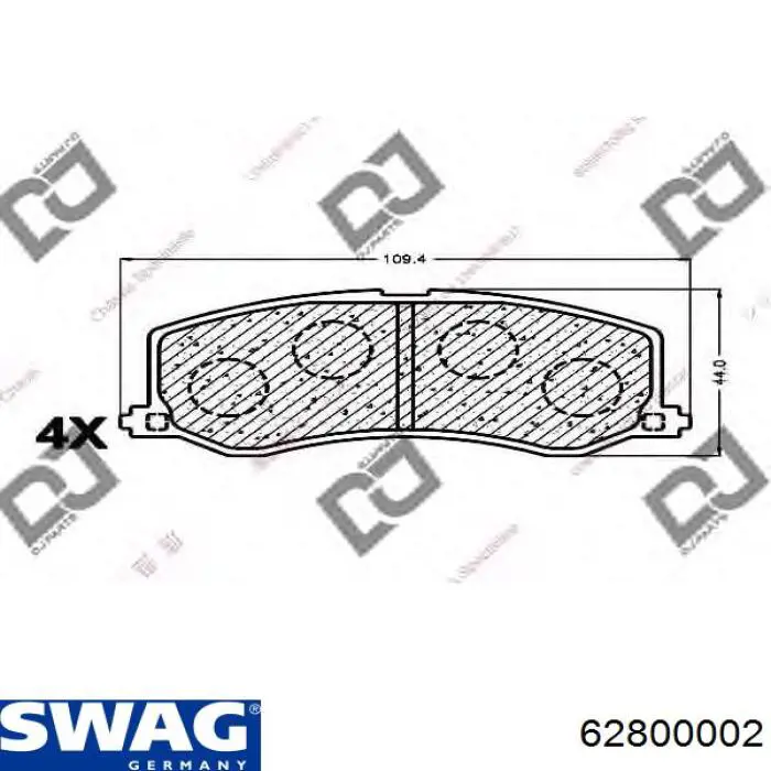Comprar 62800002 Swag Guardapolvo de dirección derecho (cremallera)