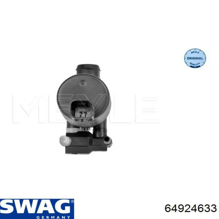 Bomba-motor de limpiaparabrisas delantero/trasero 64924633 Swag