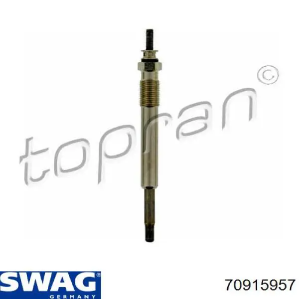 Bujía de incandescencia Peugeot 206 2A/C