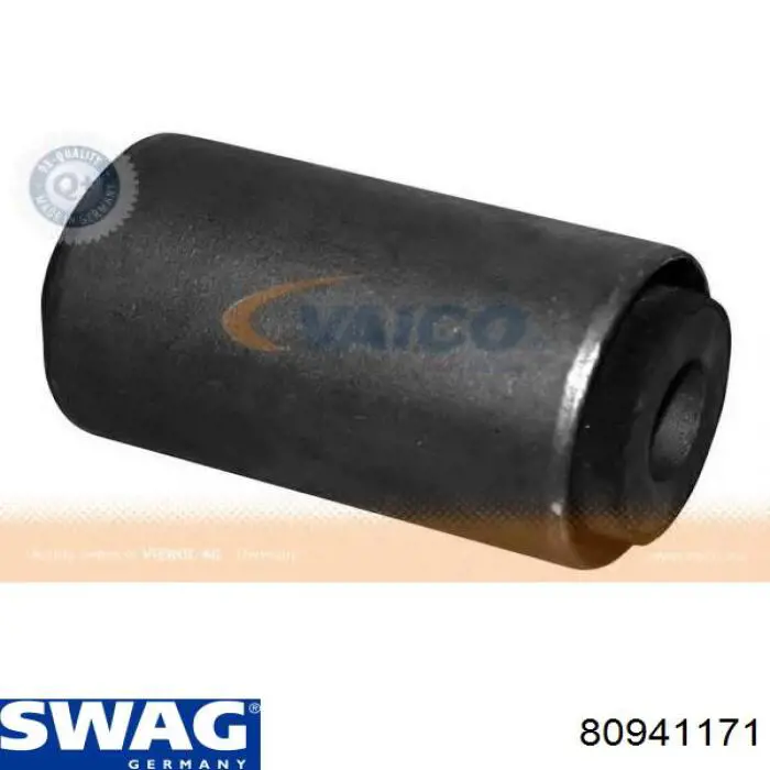 Silentblock delantero de ballesta trasera 80941171 Swag