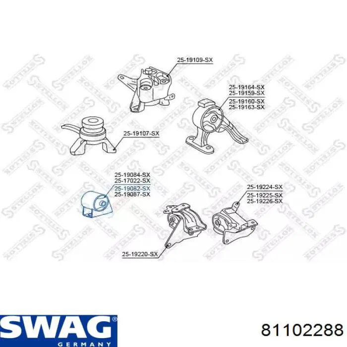 Comprar 57207 Metalcaucho Soporte de motor delantero