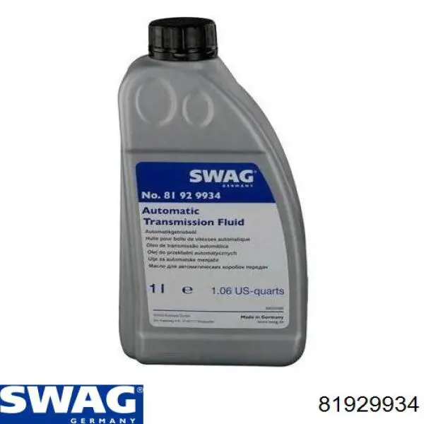 Aceite caja de cambios 81929934 Swag