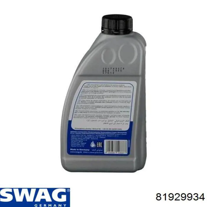 81929934 Swag Aceite caja cambios