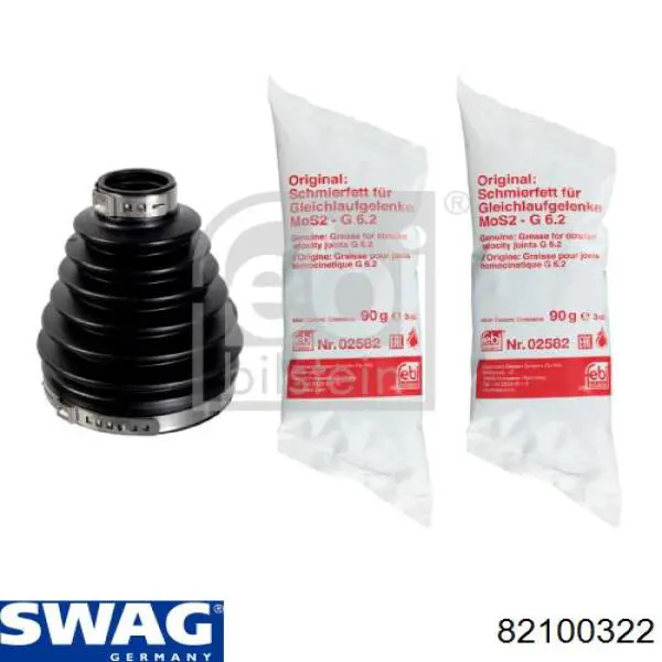Fuelle, palier delantero exterior Swag 82100322 precio, desde 29,66 EUR