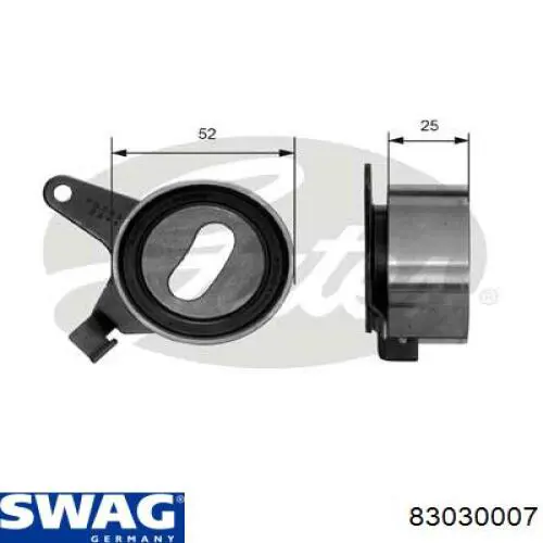 Rodillo, cadena de distribución Mazda 323 BG