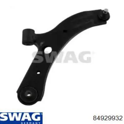 Brazo inferior derecho de la suspensión delantera 84929932 Swag