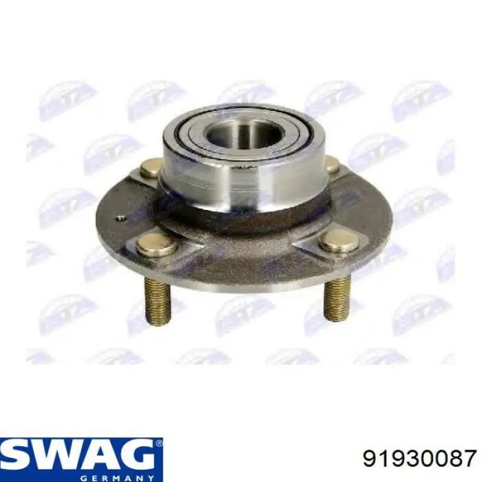 Cojinete de rueda delantero 91930087 Swag