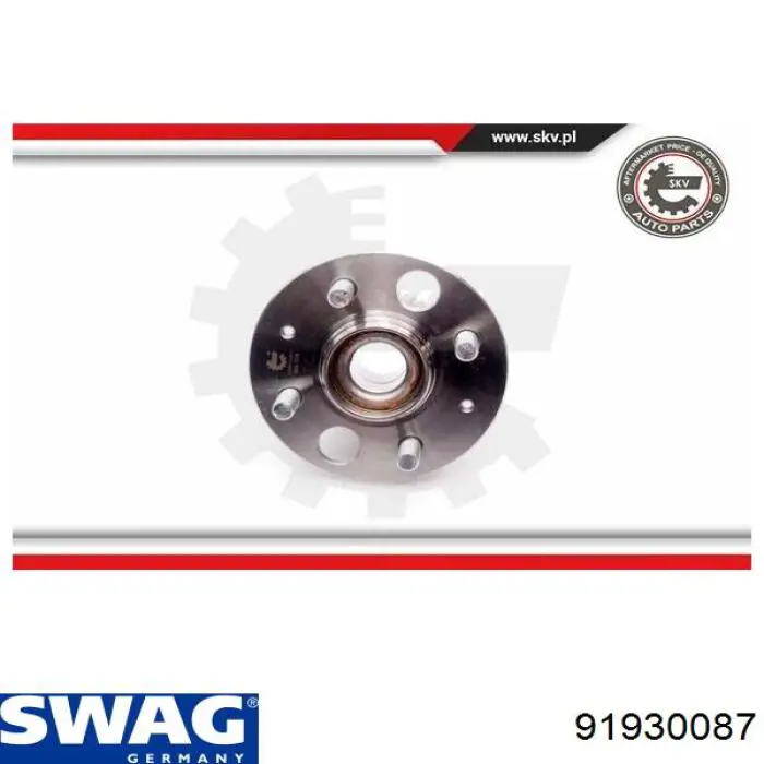 91930087 Swag Rodamientos de rueda delantero