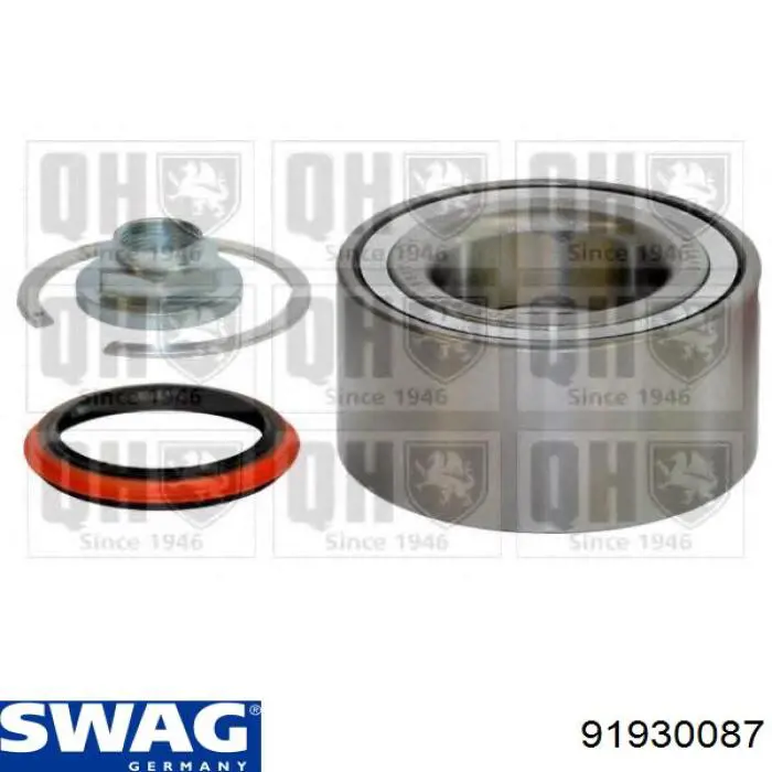 Cojinete de rueda delantero Swag 91930087 precio, desde 22,10 EUR