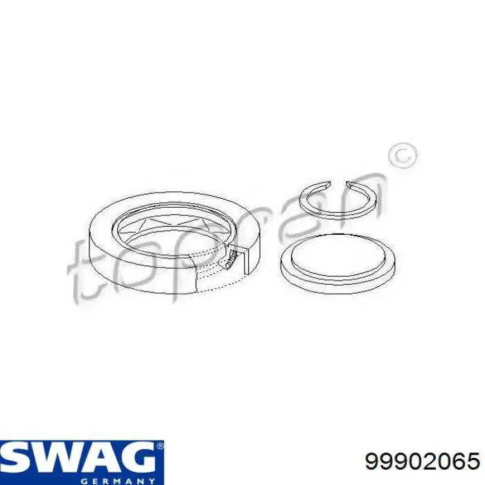 Retén del semieje delantero Swag 99902065 precio, desde 4,70 EUR