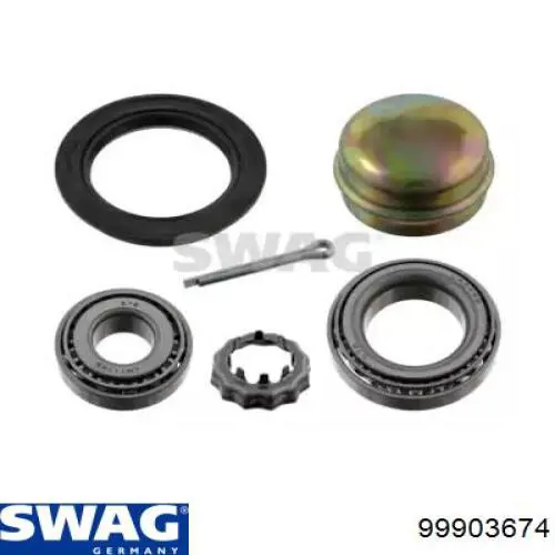 Cojinete de cubo delantero Swag 99903674 precio, desde 9,77 EUR