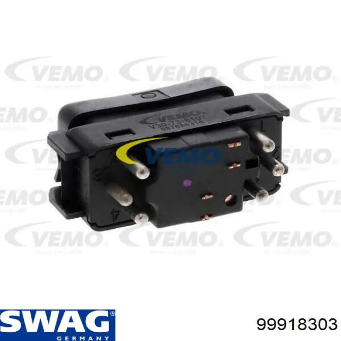 Botón de encendido del motor del elevalunas trasero derecho A1248204710 Mercedes