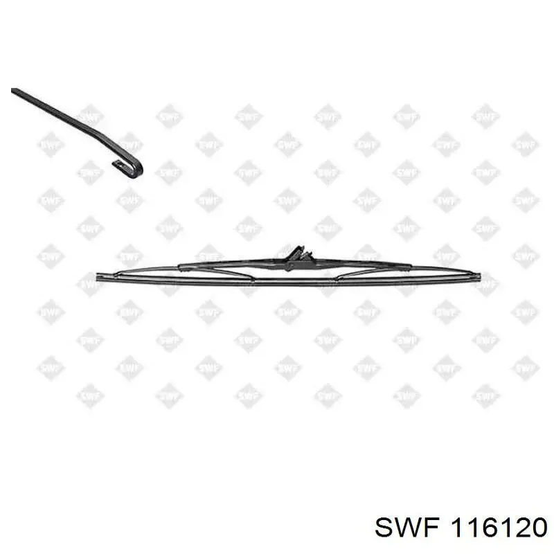Limpiaparabrisas posterior SWF 116120