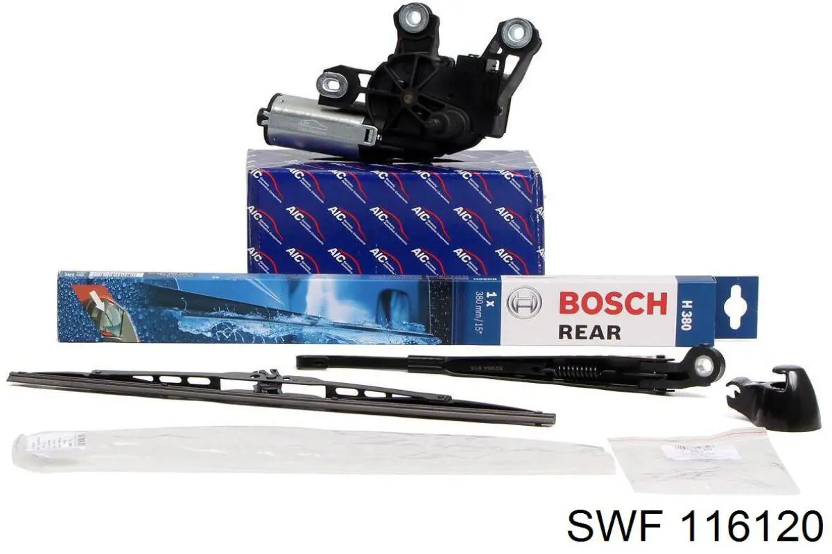 Escobilla del limpiaparabrisas trasero SWF 116120 precio, desde 7,70 EUR