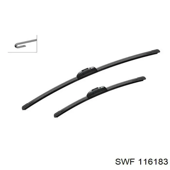 Limpiaparabrisas delantera conductor Mitsubishi 8250A815