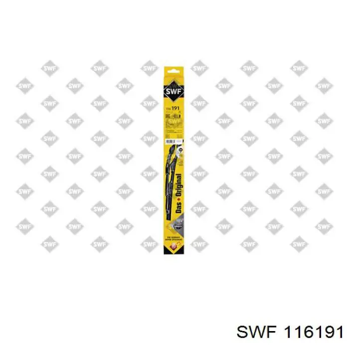Escobilla del limpiaparabrisas del lado del pasajero 116191 SWF