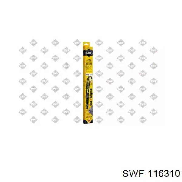 Limpiaparabrisas delanteras 116310 SWF