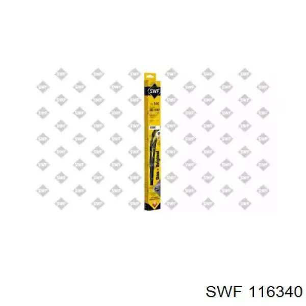 Escobillas de limpiaparabrisas delanteras SWF 116340
