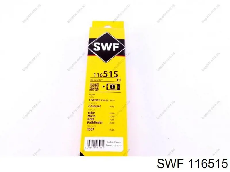 Limpiaparabrisas traseros 116515 SWF