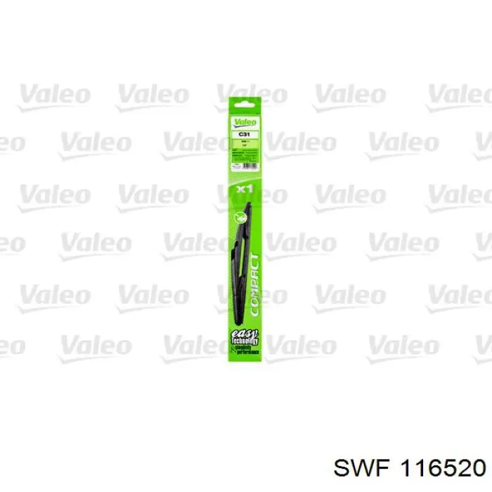 Limpiaparabrisas de luna trasera Nissan Qashqai 2 J11