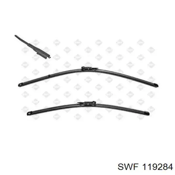 Escobillas delanteras SWF 119284 precio, desde 20,00 EUR