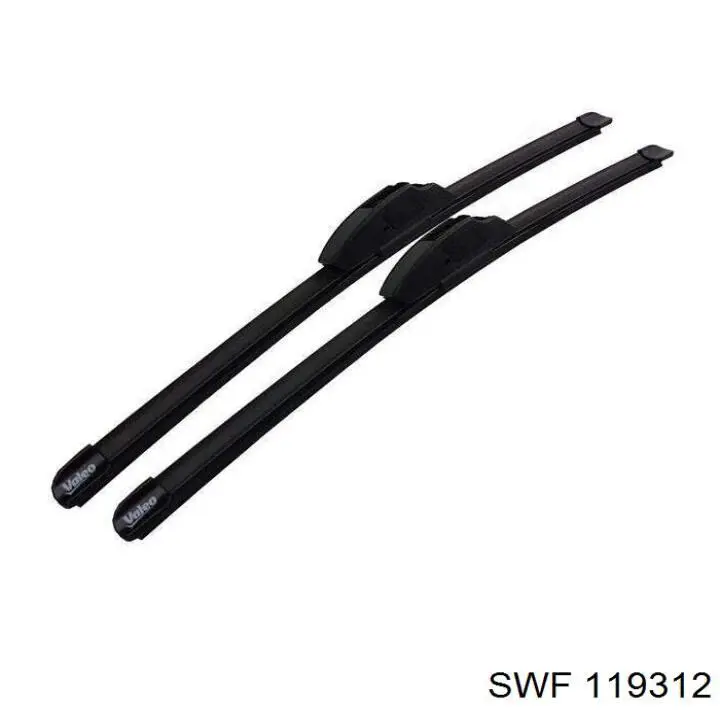 Limpiaparabrisas delanteras 61617118224 BMW