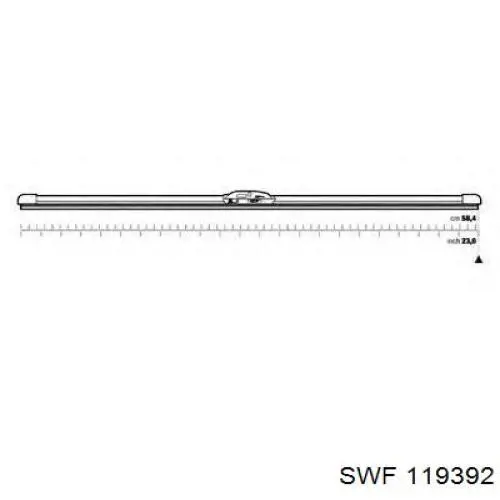 Juego de limpiaparabrisas de luna delantera, 2 piezas Renault Kangoo 2 KW0, KW1