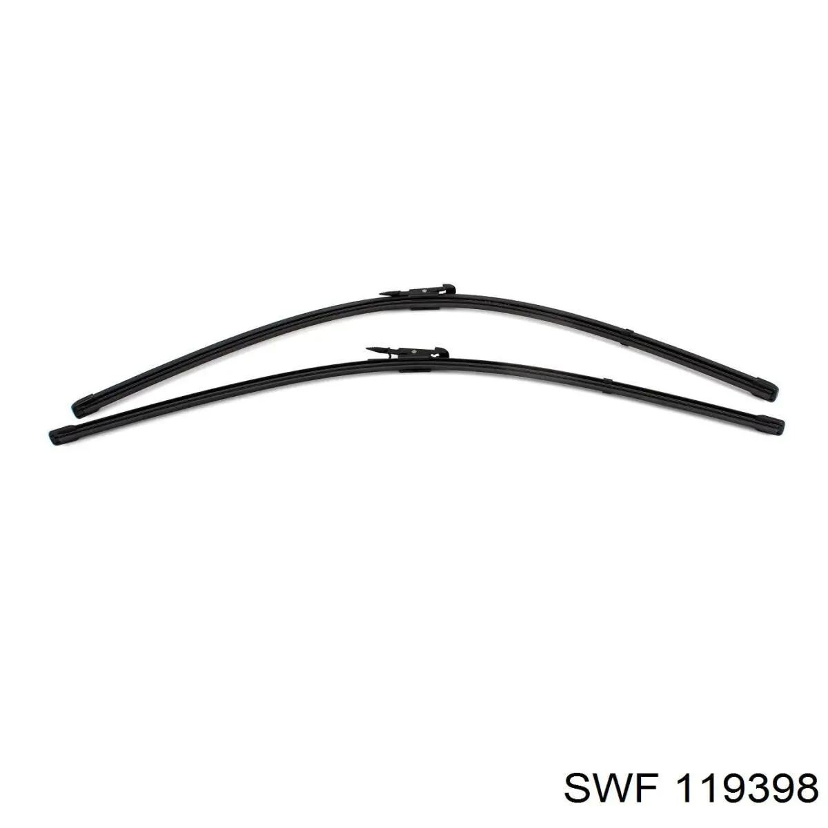 Comprar 119398 SWF Juego de escobillas de luna delantera, 2 piezas