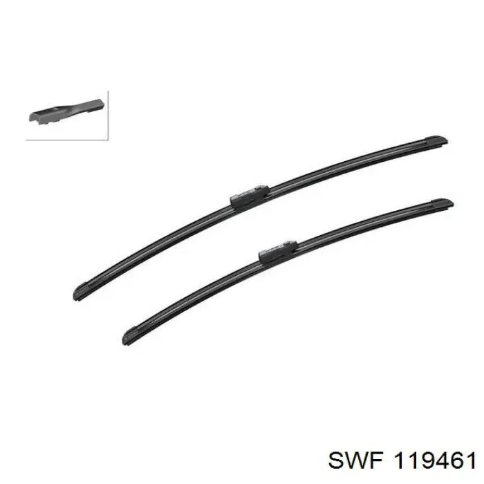 Limpiaparabrisas delanteras 119461 SWF