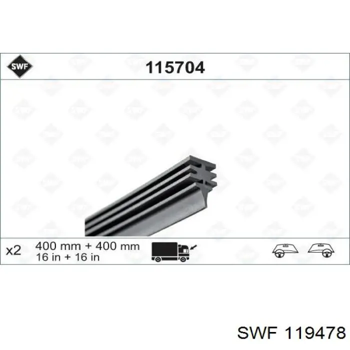 119478 SWF limpiaparabrisas