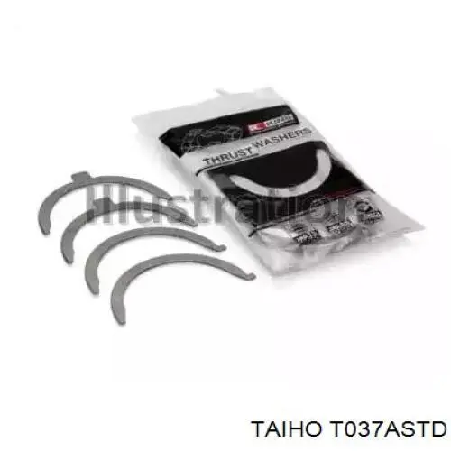 Kit de discos distanciador, cigüeñal, STD. para Toyota Hiace (H5)
