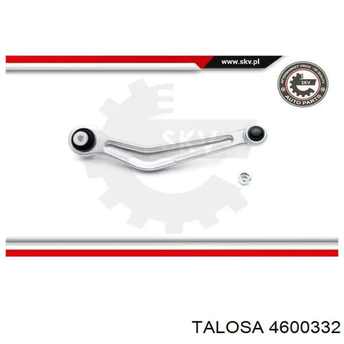 4600332 Talosa brazo suspension trasero superior derecho