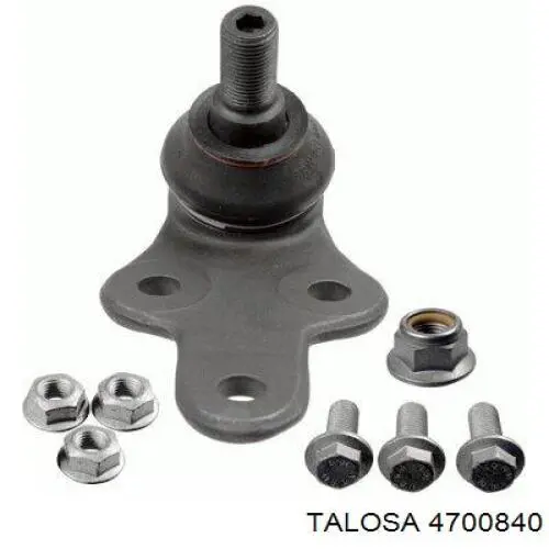 Buje del brazo transversal trasero 4700840 Talosa