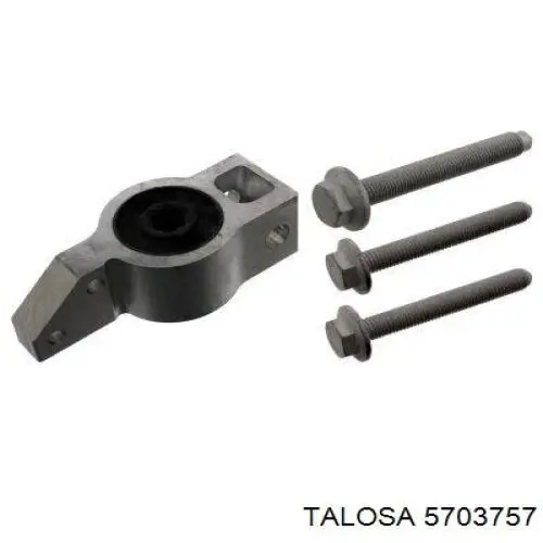 Silentblock del brazo de suspensión 5703757 Talosa