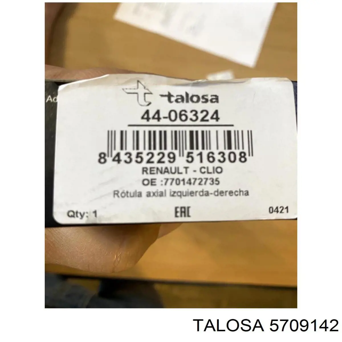 5709142 Talosa Silentblock de brazo de suspensión delantero inferior