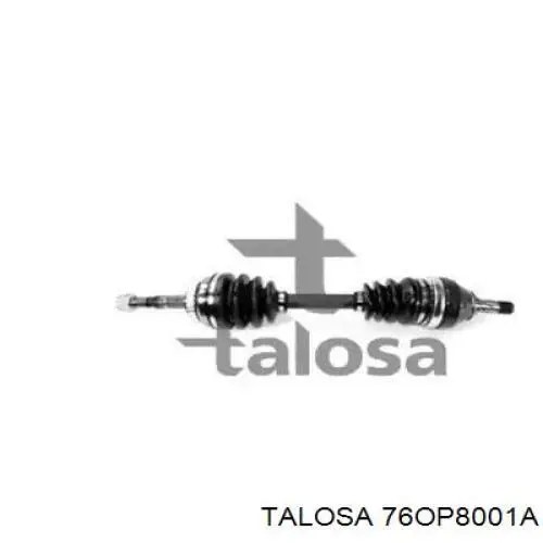 Comprar 76OP8001A Talosa Semieje delantero izquierdo