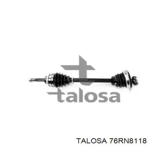 76RN8118 Talosa árbol de transmisión delantero izquierdo