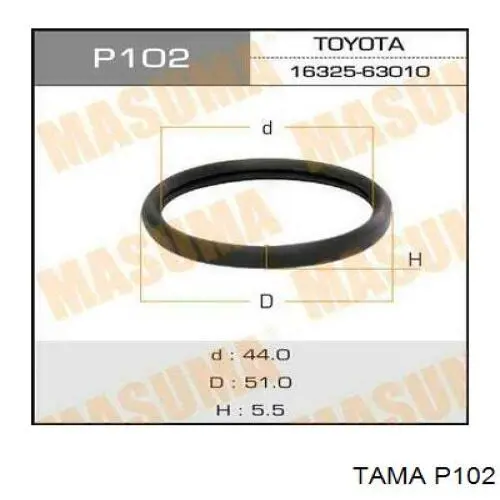 P102 Tama Junta termostato