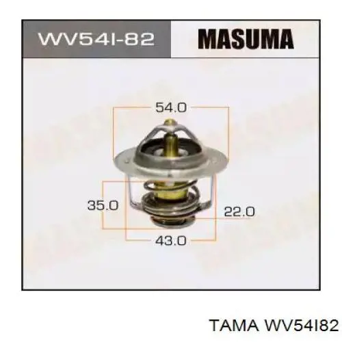 WV54I82 Tama termostato