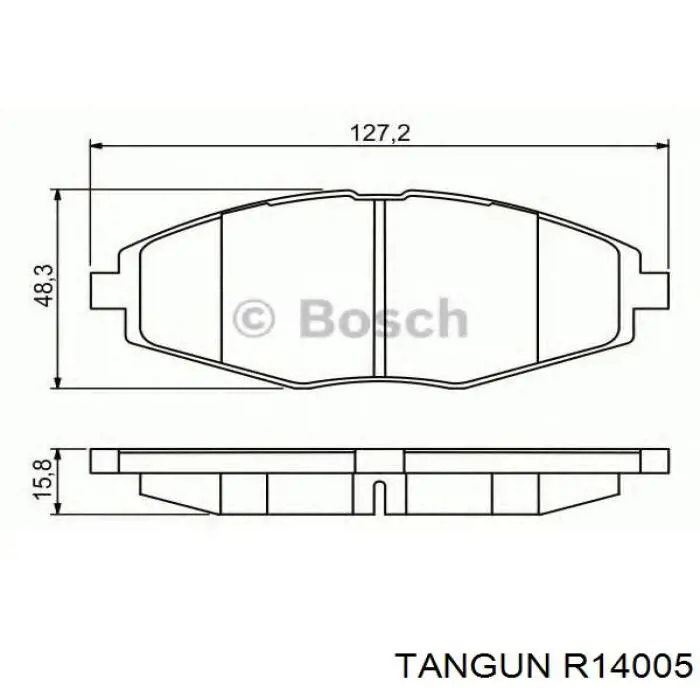 Pastillas de freno delanteras Chevrolet Spark (Matiz) M200, M250