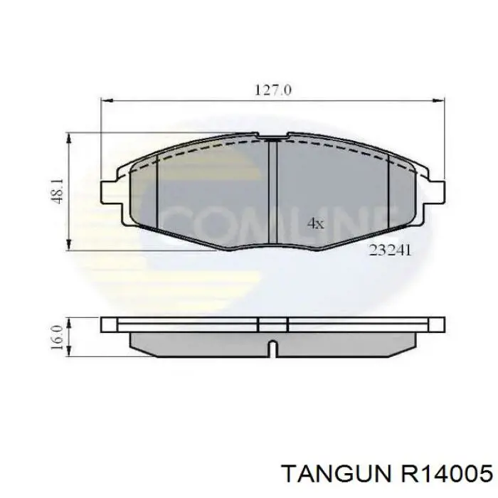 Pastillas de freno delanteras Chevrolet Spark (Matiz) M200, M250