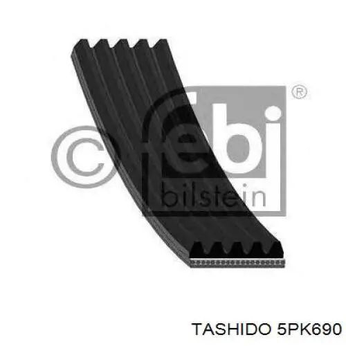 5PK690 Tashido correa trapezoidal