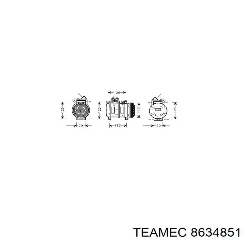 Compresor ac NPS DCP05001 precio, desde 246,12 EUR