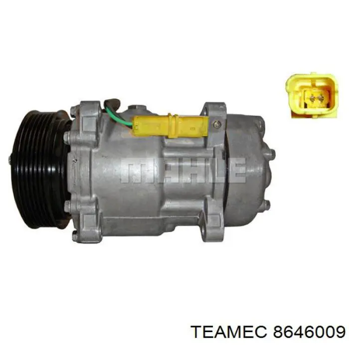 8646009 Teamec compresor de aire acondicionado