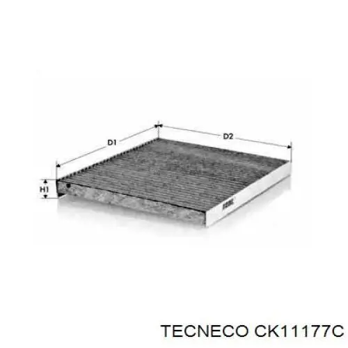 CK11177C Tecneco filtro de habitáculo