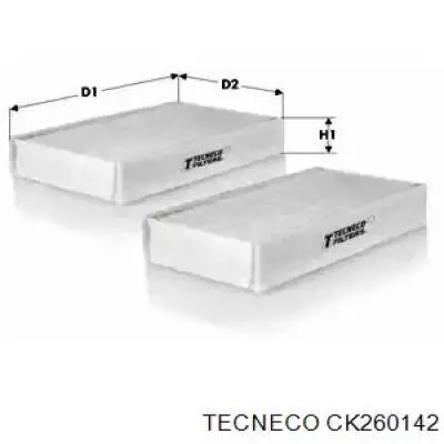 Comprar CK260142 Tecneco Filtro de aire del habitáculo