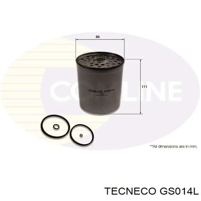 GS014L Tecneco filtro combustible