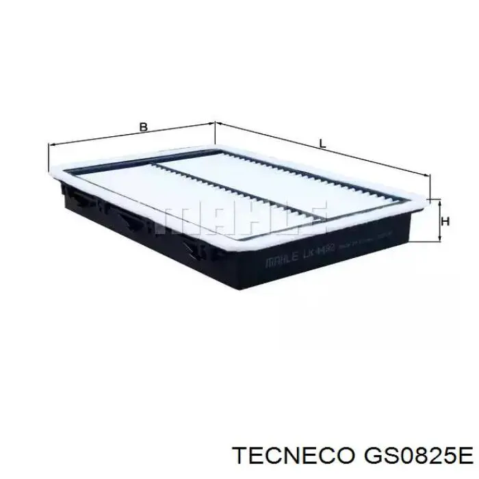 Filtro de gasoil Tecneco GS0825E