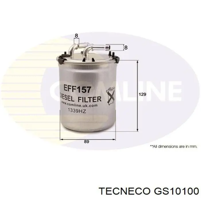 GS10100 Tecneco filtro combustible