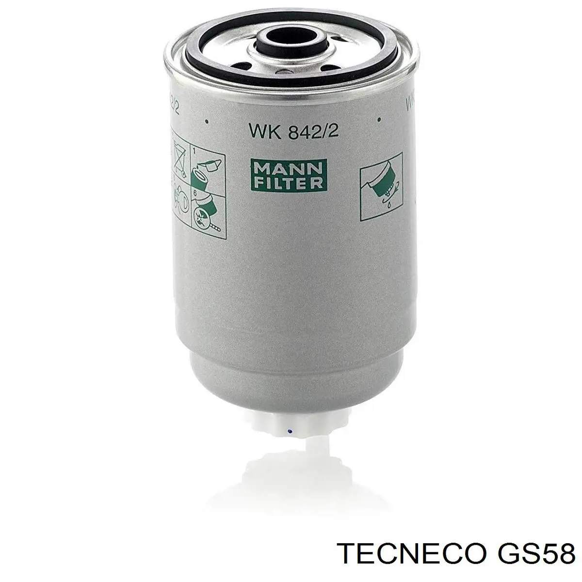 Comprar 8671002065 Renault (RVI) Filtro diesel
